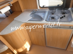 Burstner - Ventana 455 ts plan camping car Ref 2387