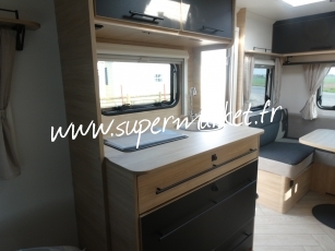 Caravelair - Sport line 480 Lit central AVEC STORE OU AUVENT ET CLIM