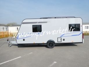 Caravelair - Sport line 480 Lit central AVEC STORE OU AUVENT ET CLIM
