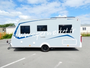 Caravelair - Antares Titanium 455 Plan camping car mover COMME NEUVE Ref 